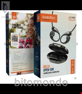 هندزفری بلوتوثی القایی پرودو مدل Porodo Soundtec Bella Open-Ear Wireless Earbuds