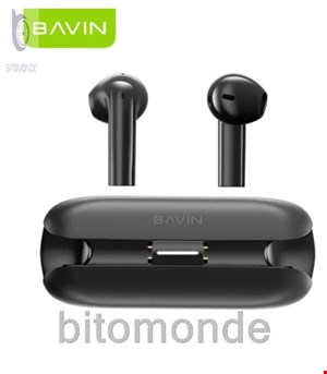 هدفون بلوتوث BAVIN BA79 TWS، صدای استریوی بالا، هدفون بیسیم با کیفیت صدای بالا