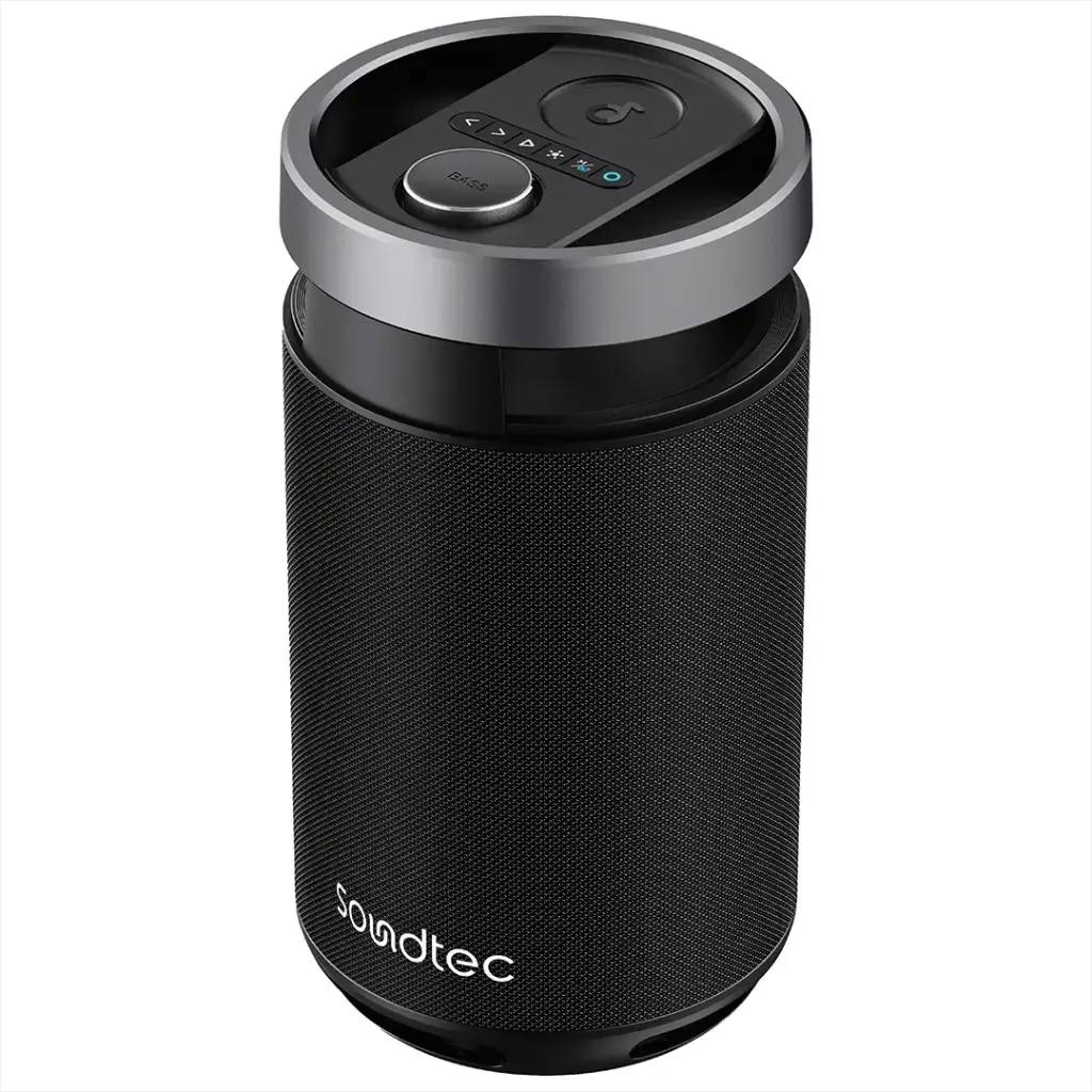 اسپیکر بلوتوثی پرودو مدل Porodo Soundtec Tiesto Portable Karaoke