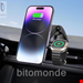 هولدر + شارژر مگ سیف موبایل و اپل واچ لولو Levelo Siena 2 In 1 Wireless Car Charger
