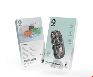 ماوس بی سیم گرین لاین مدل Transparent Mouse 2