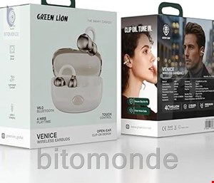 هندزفری بلوتوث گرین لاین مدل Green Lion Venice Wireless Earbuds
