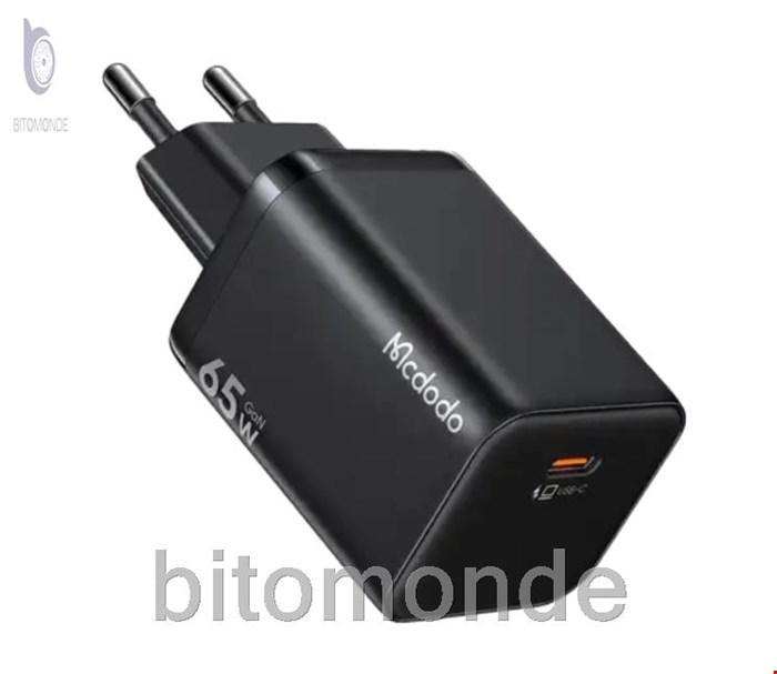 آداپتور 65 وات تایپ سی مک دودو Mcdodo power Storm Fast Charger CH-048