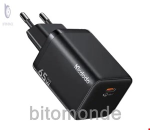 آداپتور 65 وات تایپ سی مک دودو Mcdodo power Storm Fast Charger CH-048