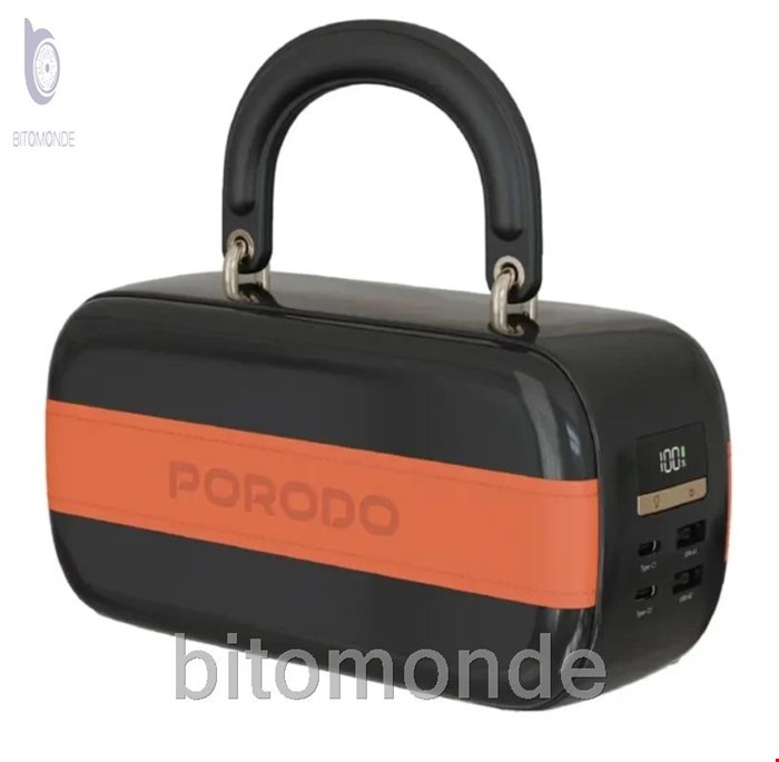 پاوربانک 60000 میلی آمپر پرودو Porodo Sway power bank PDPBFCH092BK