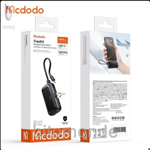 پاوربانک مک دودو مدل MC-780 ظرفیت 5000 میلی‌آمپر ساعت
