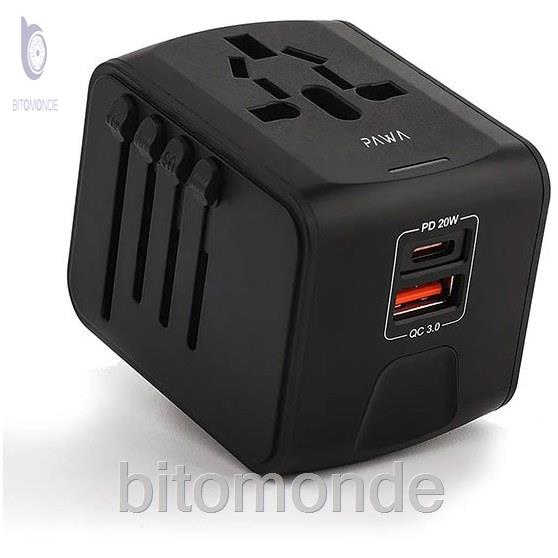   اداپتور مسافرتی پاوا مدل Travel Adapter PW-UTA2024