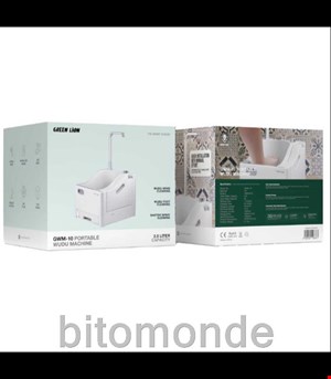 دستگاه شستشو قابل حمل شارژی گرین‌لاین Green Lion GWM-10 GNGW10PWUDWH