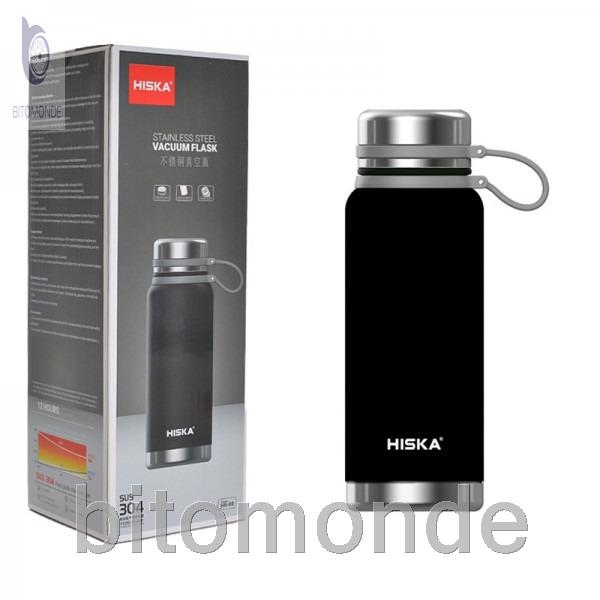   فلاسک سفری استیل هیسکا مدل HR-80 ظرفیت ۱ لیتر