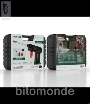 کارواش شارژی 240W Green lion مدل 21V Cordless