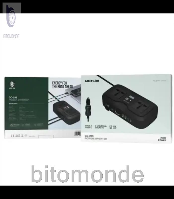 اینورتر 200 وات گرین لاین GC-233